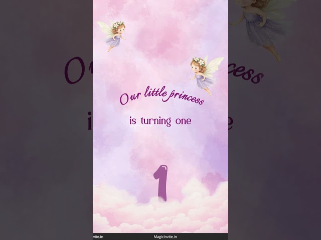 Fairy Dust Dreams Birthday Invite