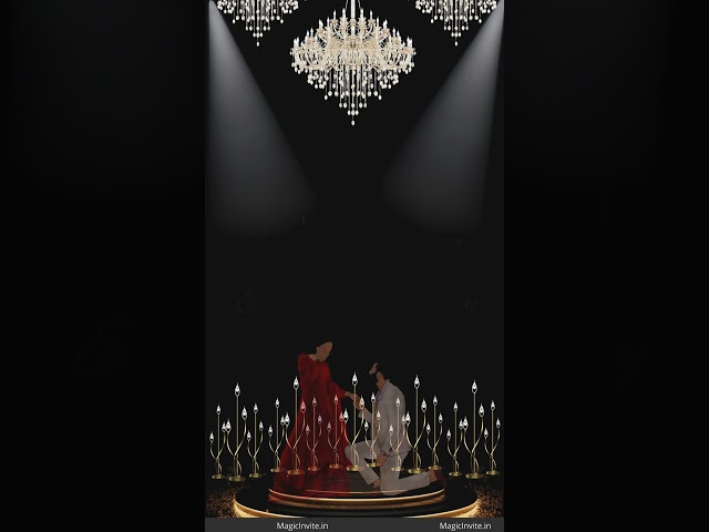 Luxurious Engagement – Elegant Islamic Video Invitation
